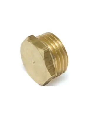 Zátka 8292 1 1/2", s vnějším závitem, mosaz