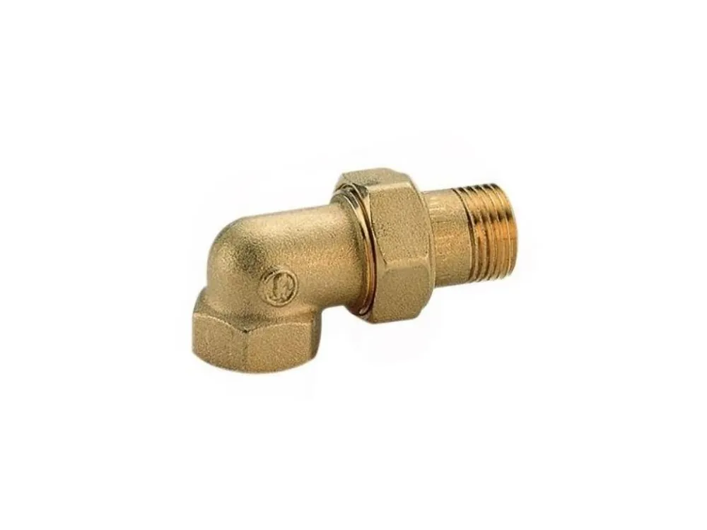 GIACOMINI R19 šroubení 3/4", rohové, mosaz