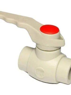 WAVIN EKOPLASTIK PPR kulový kohout 20mm, svařovací, páka, voda, PP-R