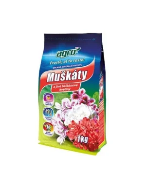 AGRO OM hn. muškáty 1 kg CZ/SK
