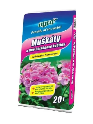 AGRO Sub. pro muškáty 20 l