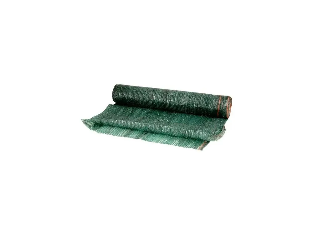Tkanina stínící HDPE, 220 g/m2, UV stabilní, 1,5 x 50 m, zelená