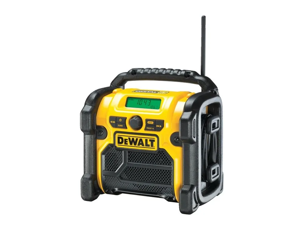 Aku stavební rádio 10,8-18V / 220V DCR020 DeWALT ( bez akumulátoru )