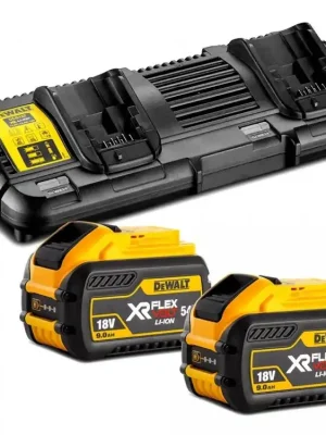 Nabíječka pro zásuvné baterie XR 10,8 - 54V FLEXVOLT + 2ks baterie 9,0Ah DCB132X2 DeWALT