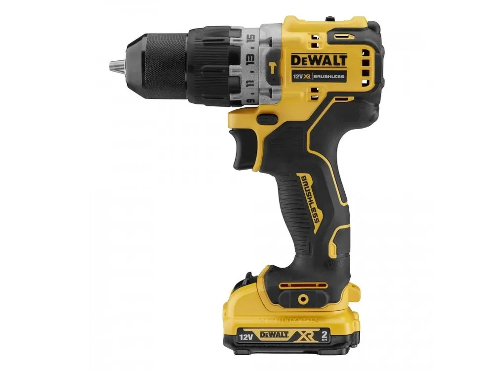 Aku bezuhlíková příklepová vrtačka 12V 2,0Ah Li-Ion DCD706D2 DeWALT