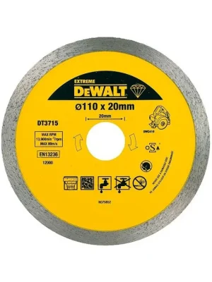Dia řezný kotouč DT3715 na řezání mramoru, žuly pro řezačku DWC410 DeWALT