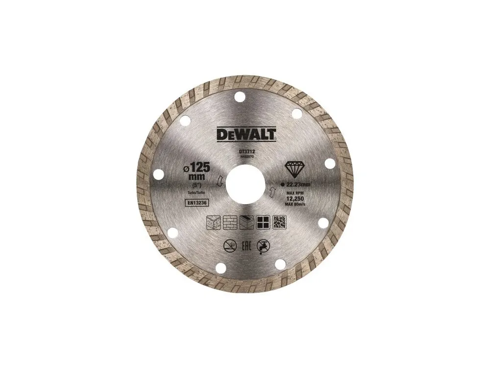 Dia řezný kotouč 125mm Laser1 Turbo na beton a cihly DeWALT DT3712