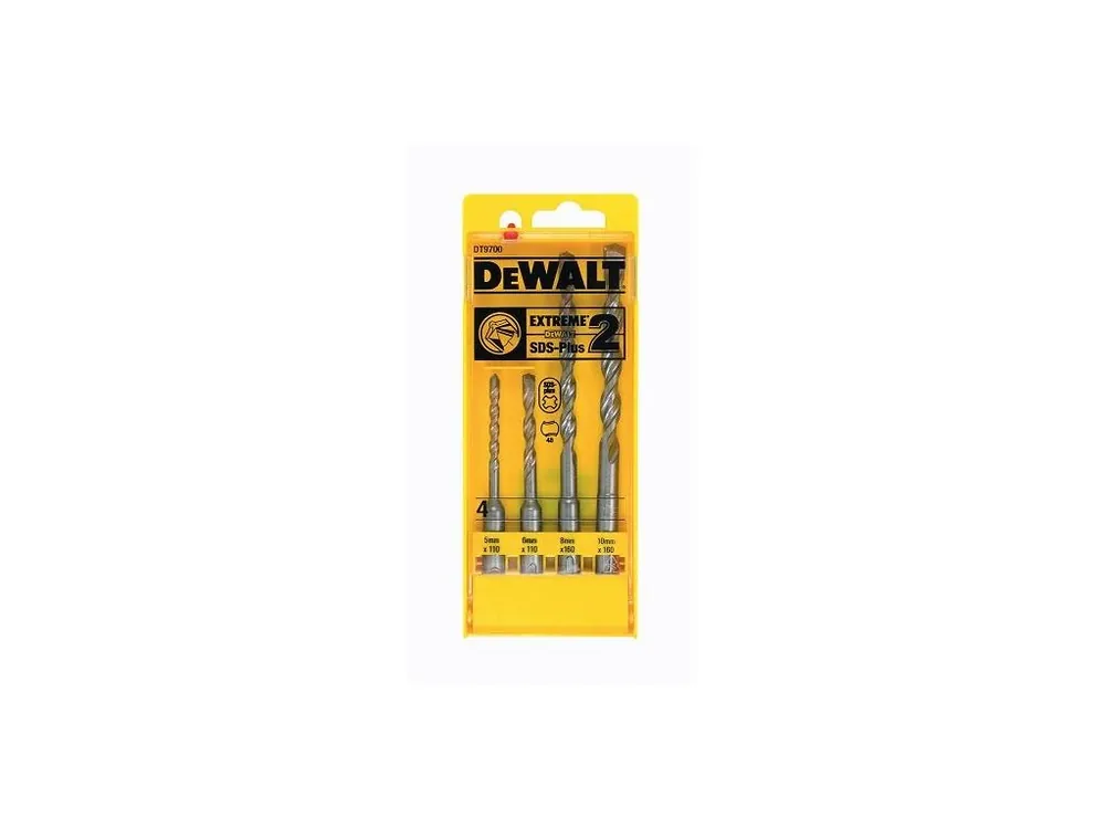 Sada vrtáků SDS plus 4dílná EXTREME2 DeWALT DT9700