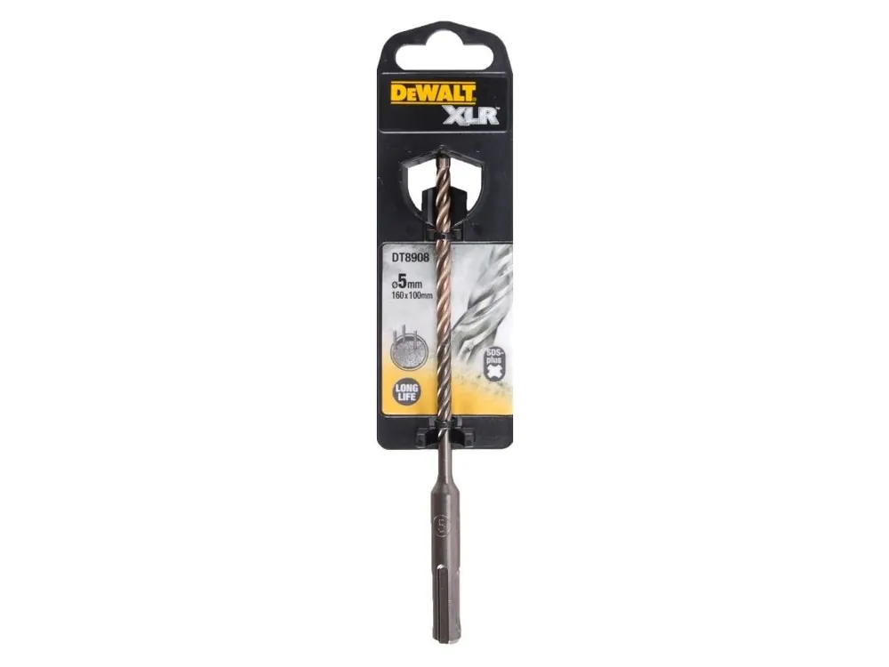 Vrták SDS plus 5x100x160 EXTREME XLR DeWALT DT8908