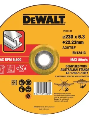 Brusný kotouč na kov 230x6,0x22,2 DeWALT DT43919
