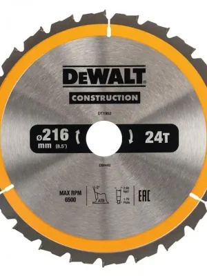 Pilový kotouč 216x1,7x30mm, 24 zubů DT1952 DeWALT