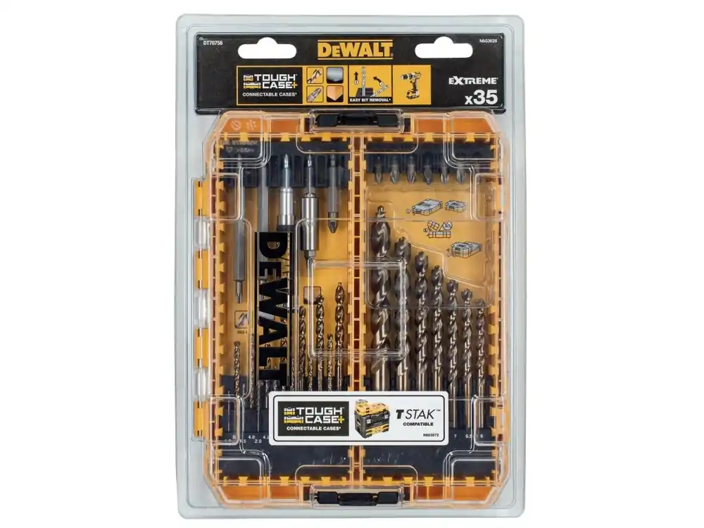 Sada vrtáků do kovu 35dílná EXTREME2 DeWALT DT70756