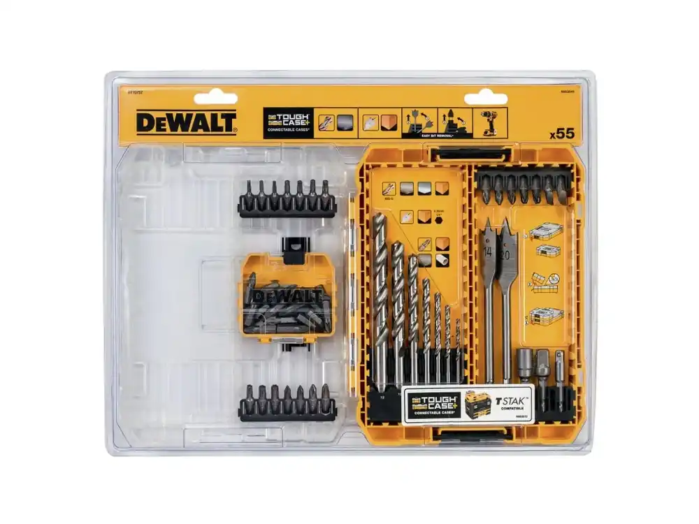 Sada vrtáků a bitů 55dílná DeWALT DT70757