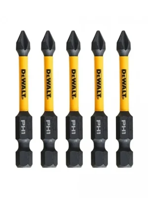 Bit 1/4" Phillips Ph1 x 57mm IMPACT Torsion bal.5ks DT7997T DeWALT
