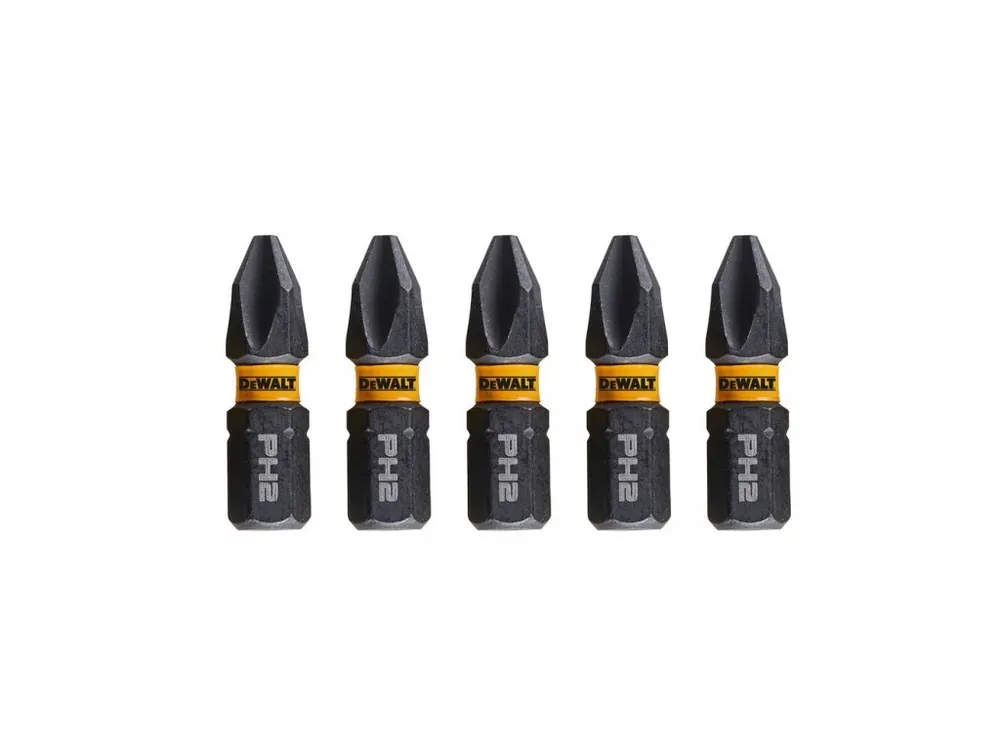 Bit 1/4" Phillips Ph2 x 25mm IMPACT Torsion bal.5ks DT7994T DeWALT