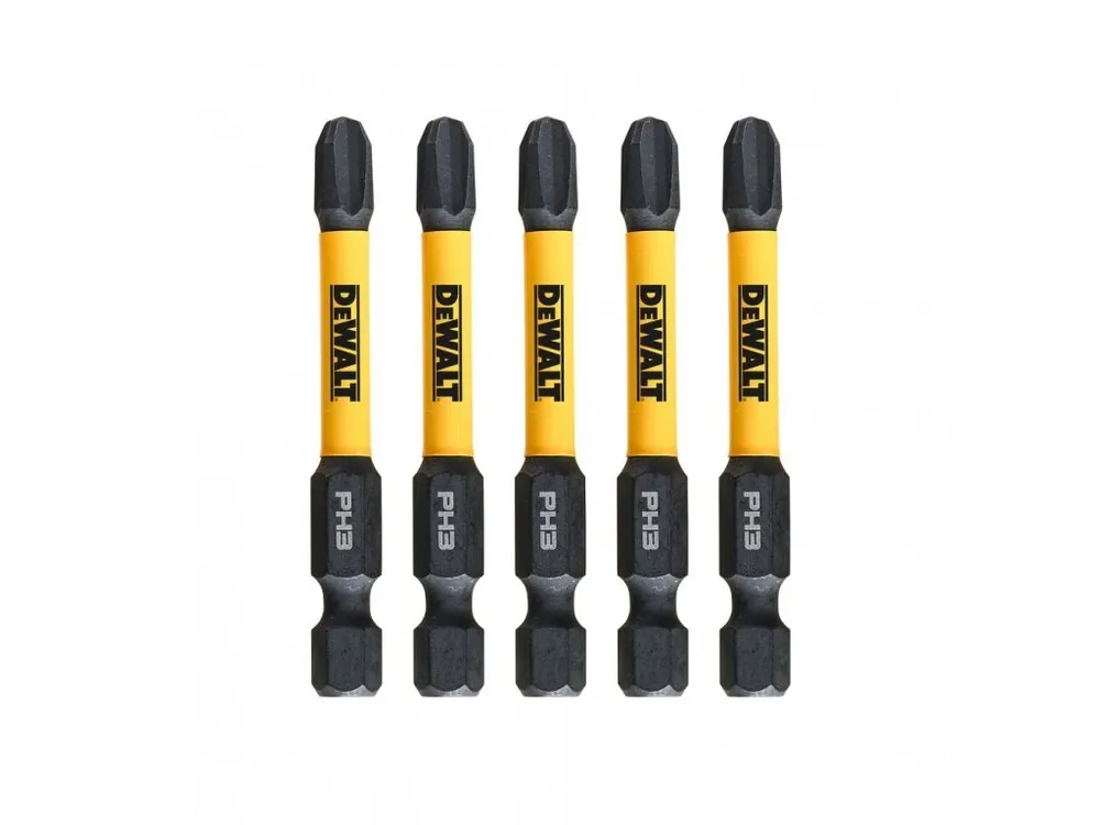 Bit 1/4" Phillips Ph3 x 57mm IMPACT Torsion bal.5ks DT7999T DeWALT