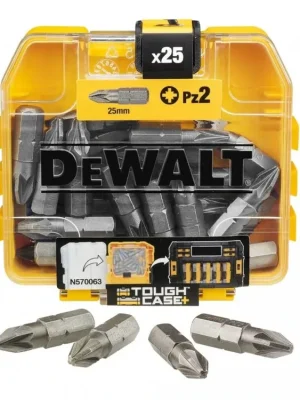 Bit 1/4" Pozidrive Pz2 x 25mm bal.25ks DT71521 / DT7908 DeWALT