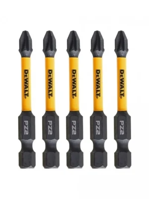 Bit 1/4" Pozidrive Pz2 x 57mm IMPACT Torsion bal.5ks DT7391T DeWALT