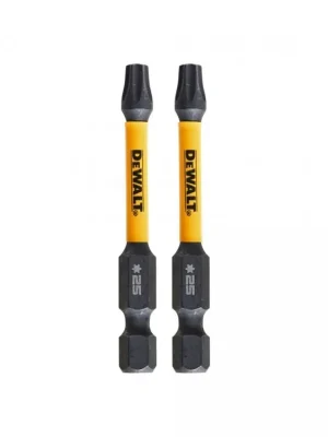 Bit 1/4" TORX T25 x 57mm IMPACT Torsion bal.2ks DT70534T DeWALT