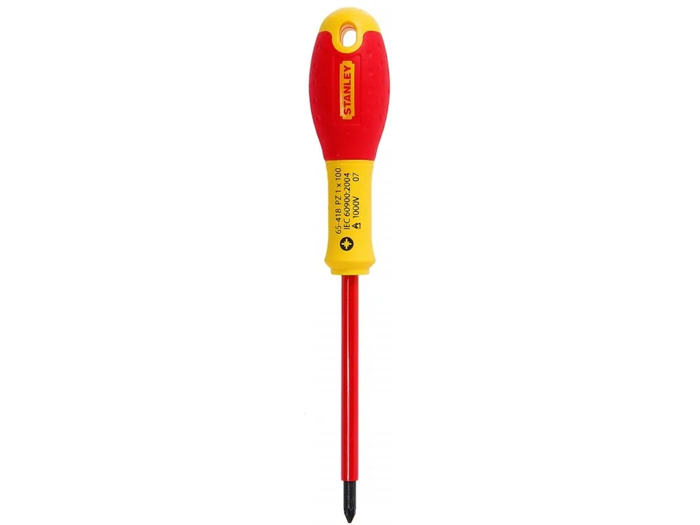 Šroubovák křížový Pozidriv Pz1 x 100mm 1000V STANLEY 1-65-418