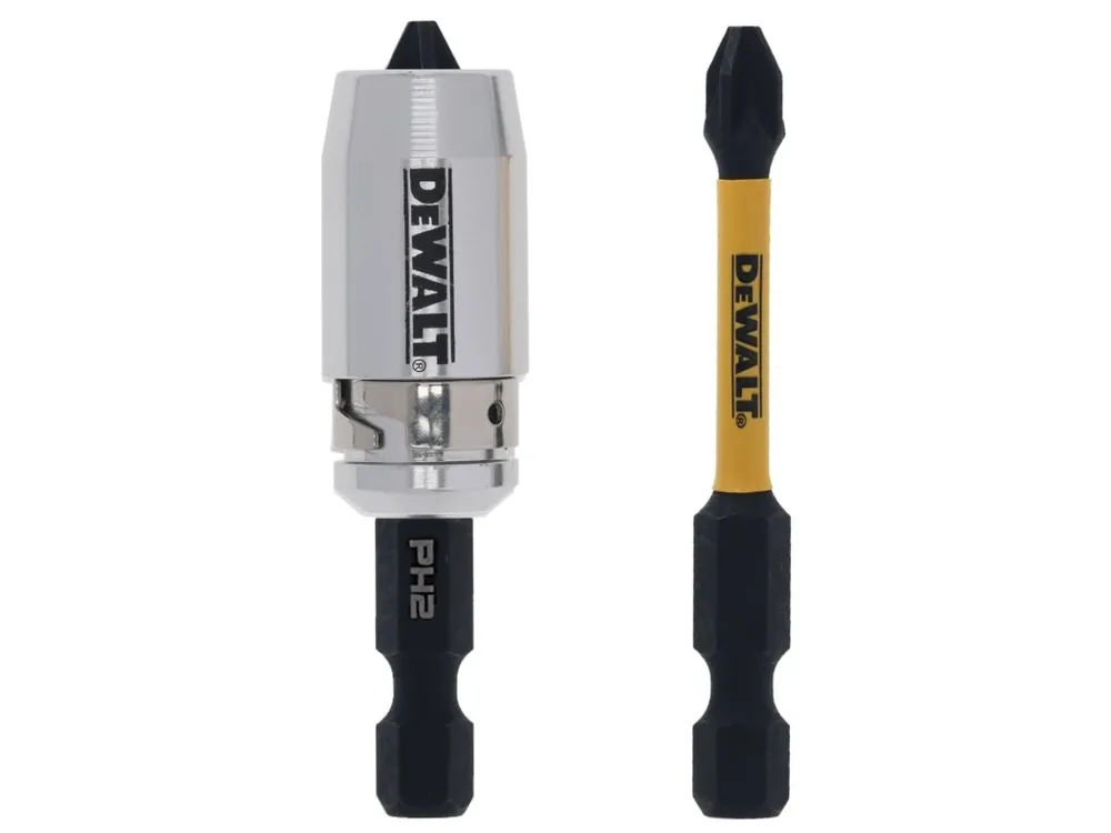 Bit 1/4" Phillips Ph2x57mm 2 ks + držák IMPACT Torsion DT70536T DeWALT