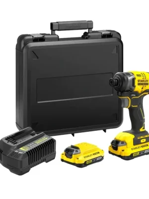 Aku rázový utahovák 1/4" 18V 2,0Ah Li-Ion SFMCF810D2K Stanley FatMax V20