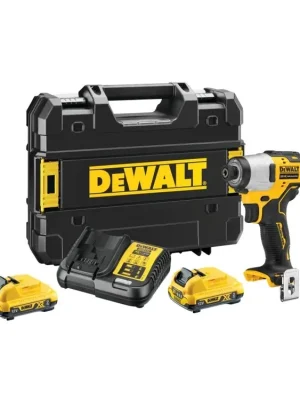 Aku rázový utahovák 1/4" 12V 2,0Ah Li-Ion DCF801D2 DeWALT