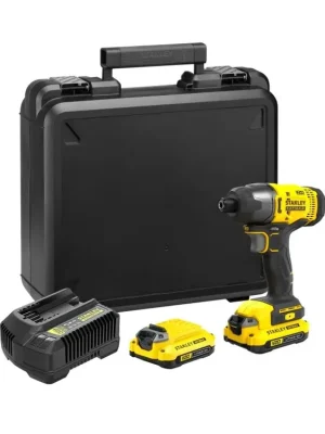 Aku rázový utahovák 1/4" 18V 1,5 Ah Li-Ion SFMCF800C2K Stanley FatMax V20