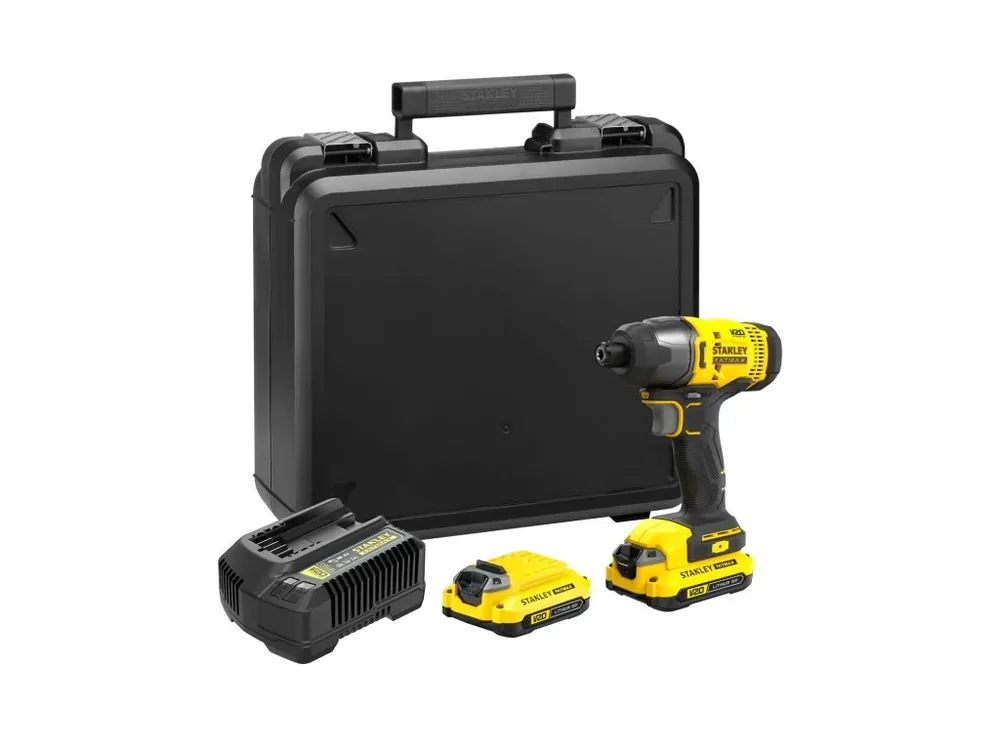 Aku rázový utahovák 1/4" 18V 1,5 Ah Li-Ion SFMCF800C2K Stanley FatMax V20