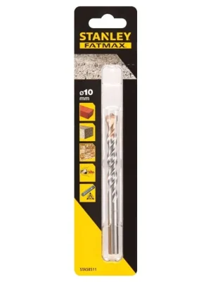 Vrták do betonu, kamene a zdiva s 3hrannou stopkou Ø 10,0mm Stanley FatMax STA58511