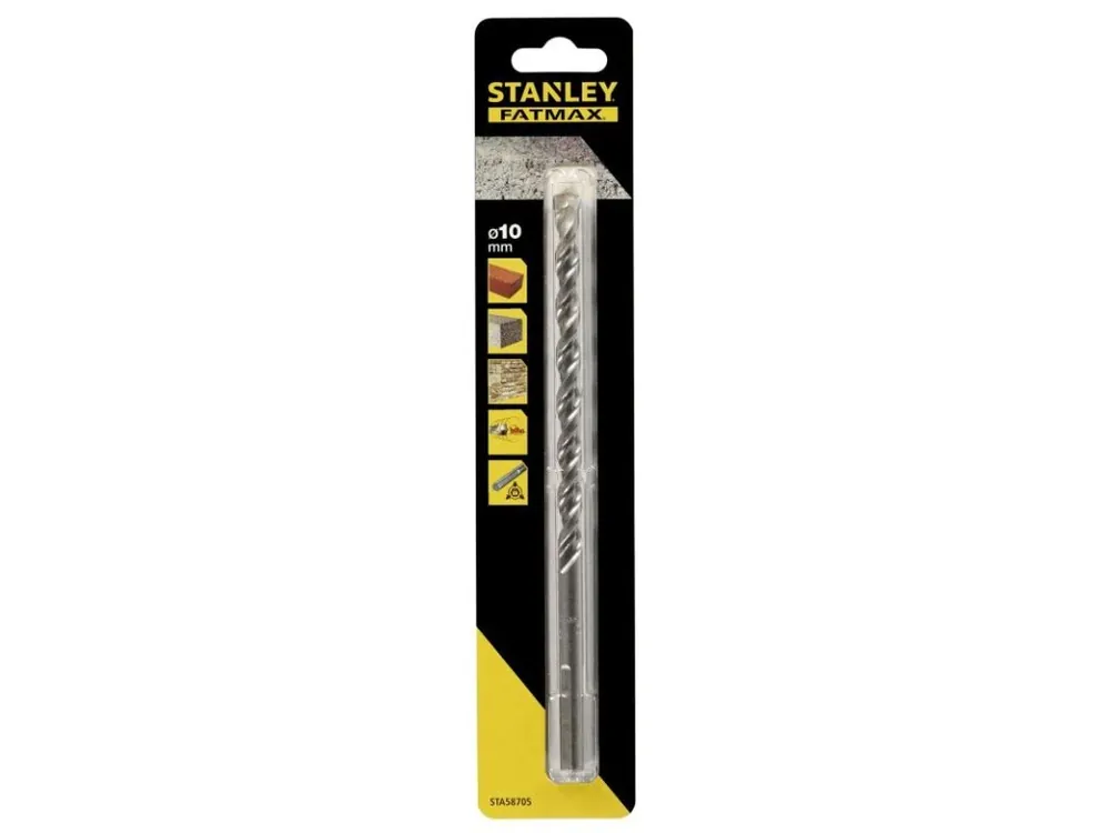 Vrták do betonu, kamene a zdiva s 3hrannou stopkou Ø 10,0mm Stanley FatMax STA58705