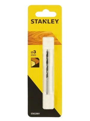 Spirálový vrták do dřeva Ø 3,0mm Stanley FatMax STA52001