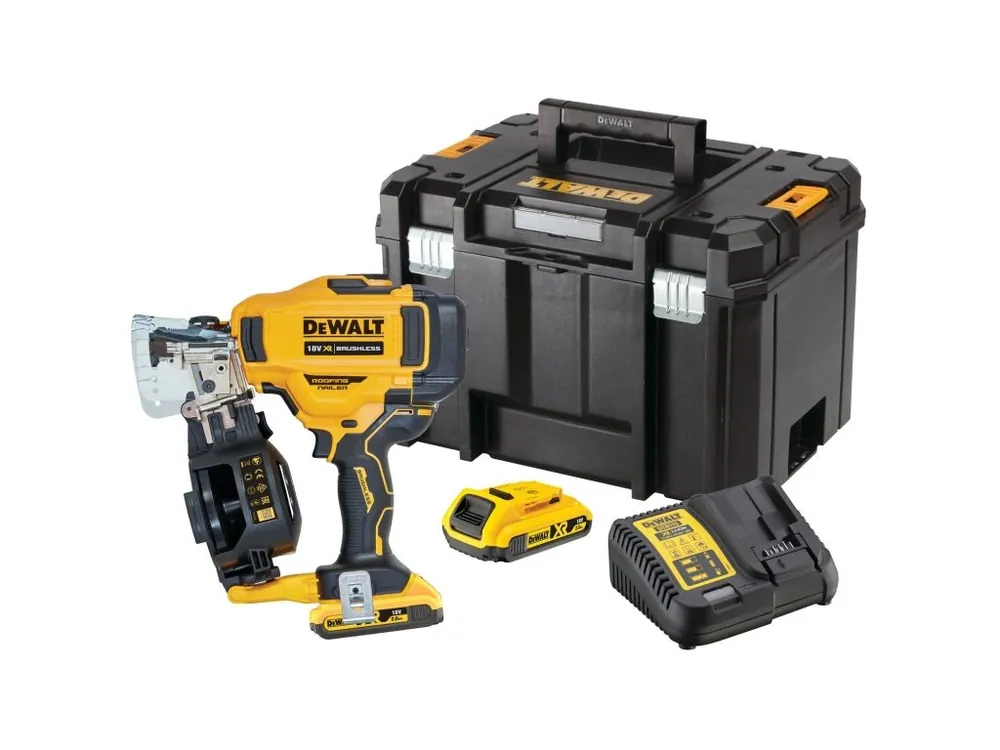 Aku hřebíkovačka pro pokrývače 45 mm 18V 2,0Ah Li-Ion DCN45RND2 DeWALT