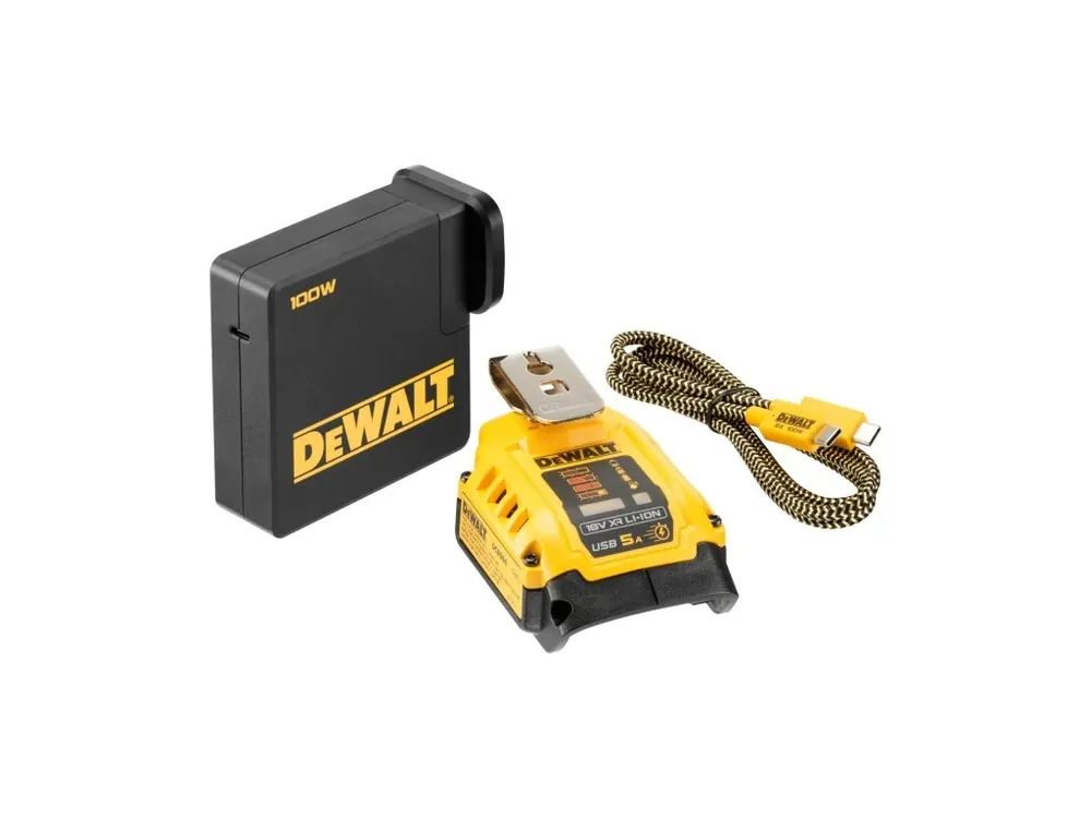 Nabíjecí USB adaptér pro baterie XR 18V FLEXVOLT DCB094K DeWALT