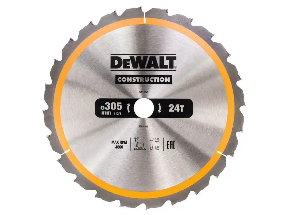 Pilový kotouč 305x2,2x30mm, 24 zubů DT1958 DeWALT