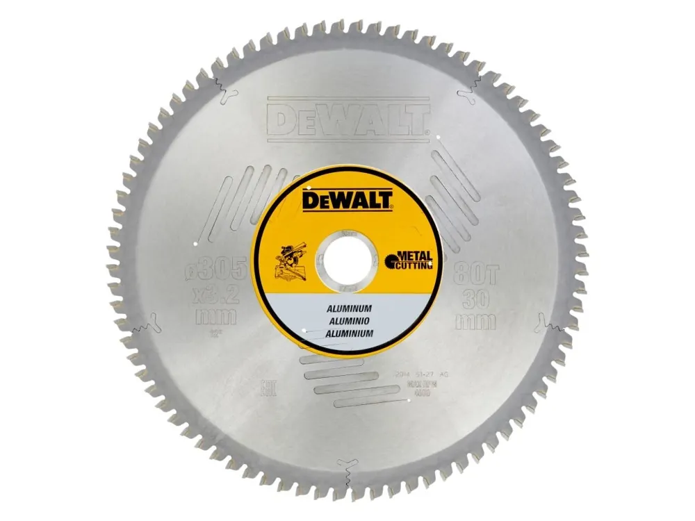 Pilový kotouč 305x2,5x30mm, 80 zubů DT1916 DeWALT