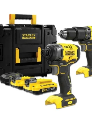 Aku kombinovaná sada 18V 2x 2,0 Ah SFMCK461D2T Stanley FatMax V20