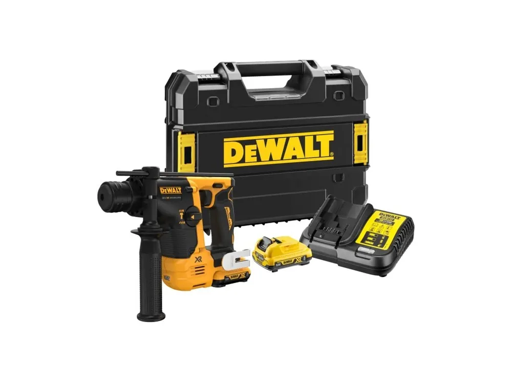 Aku bezuhlíkové vrtací kladivo 12V XR 3,0 Ah DCH072L2 DeWALT