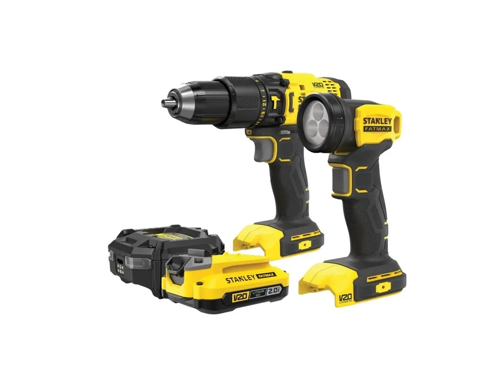 Aku kombinovaná sada 18V 2,0Ah SFMCK210D1 Stanley FatMax V20