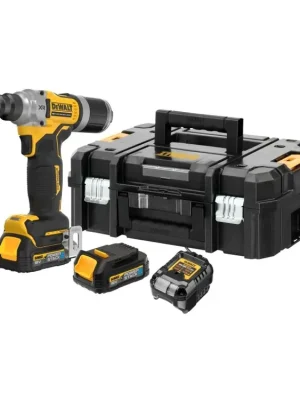 Aku nýtovací kleště 6,4mm 18V 1,7Ah POWERSTACK DCF414E2GT DeWALT