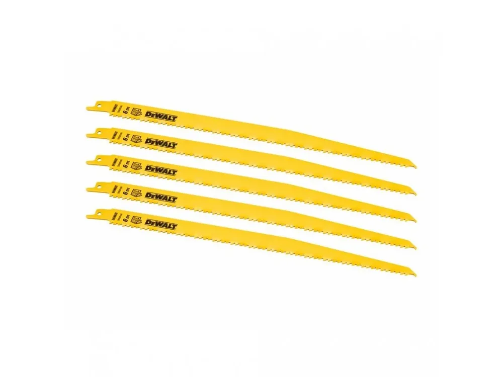 Sada pilových plátků na dřevo 5dílná DeWALT DT2350