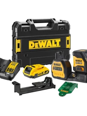 Aku křížový laser 12/18V 2,0Ah Li-Ion zelený DeWALT DCE088D1G18