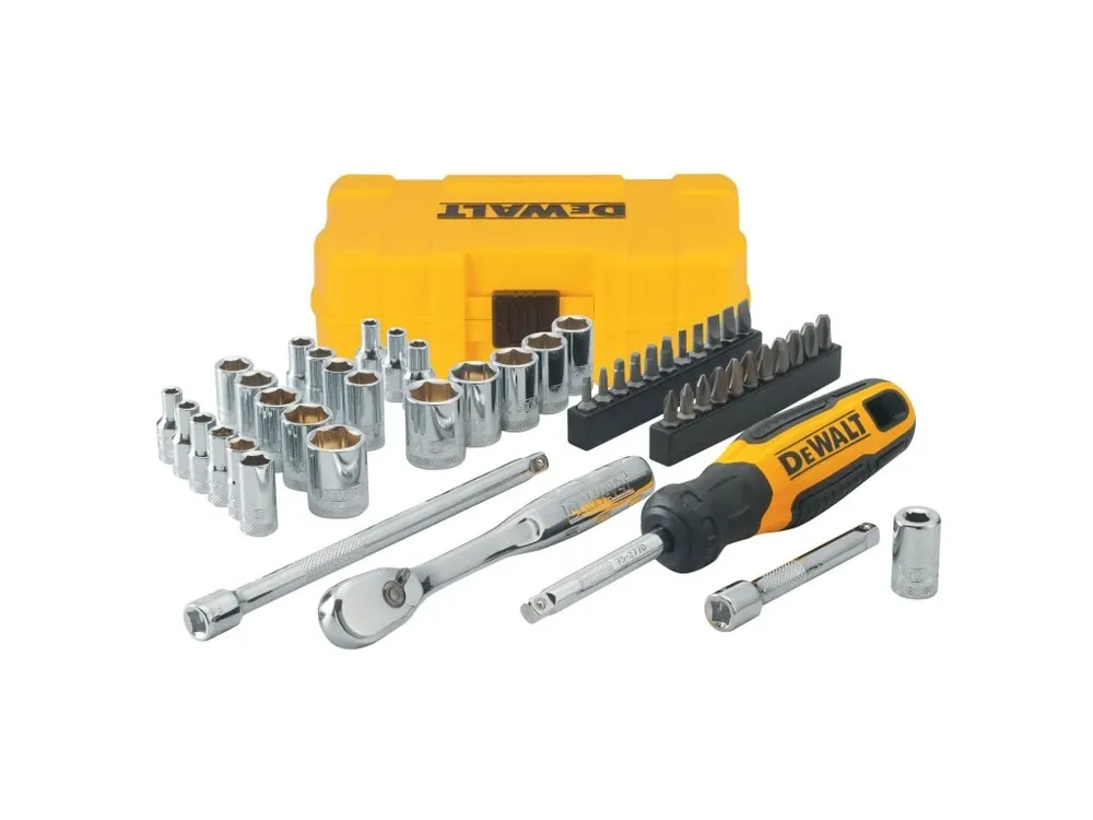 Sada 1/4" NANO s ráčnou 50 dílů DEWALT DWMT81610-0