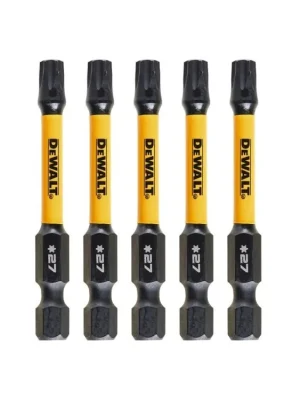 Bit 1/4" TORX T27 x 57mm IMPACT Torsion bal.5ks DT7397T DeWALT