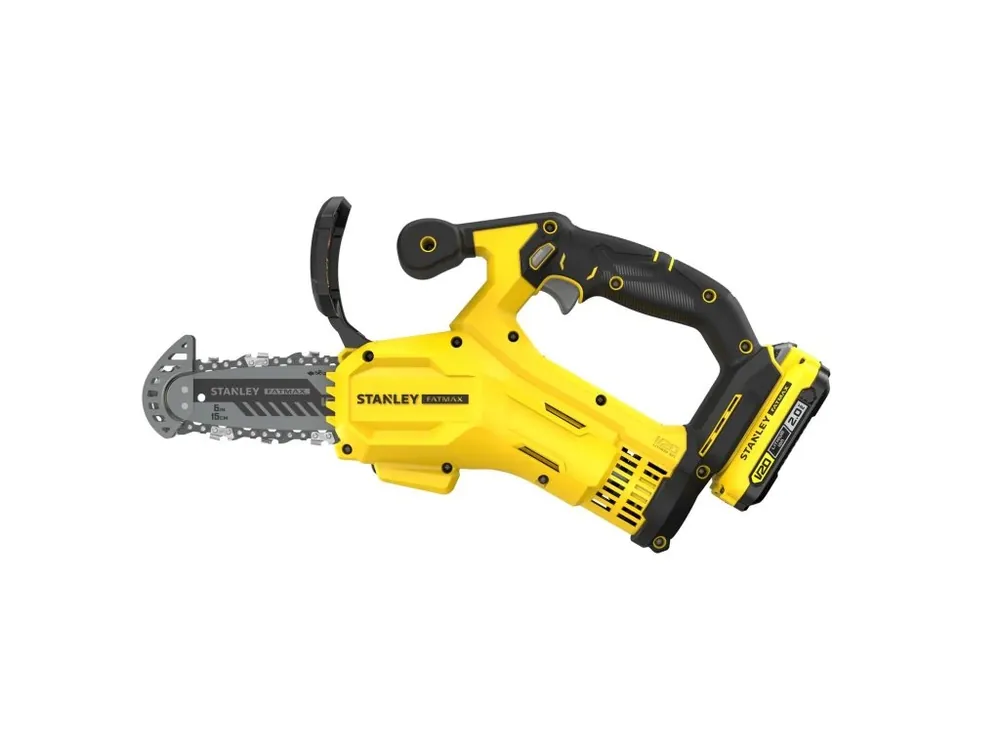 Aku řetězová pilka 15 cm 18V 2,0Ah Li-Ion SFMCPS415D1 Stanley FatMax V20