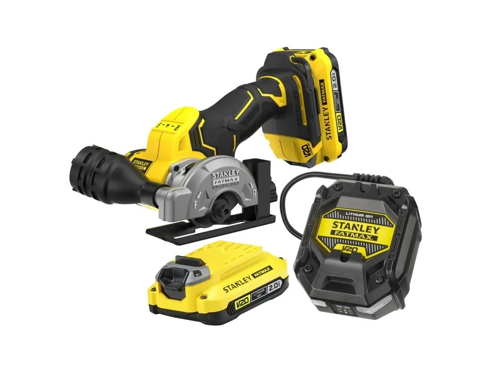 Aku bezuhlíková univerzální řezačka 18V 2x 2,0Ah Li-Ion SFMCM300D2 Stanley Fatmax V20