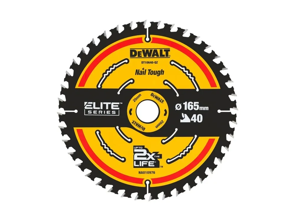 Pilový kotouč 165x1,6x20mm, 40 zubů DT10640 DeWALT