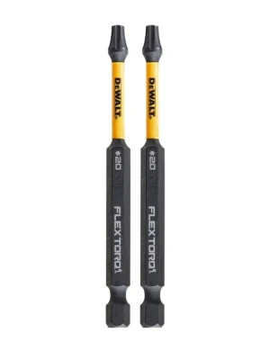 Bit 1/4" TORX T20 x 89mm FLEXTORQ bal.2ks DT70568T DeWALT