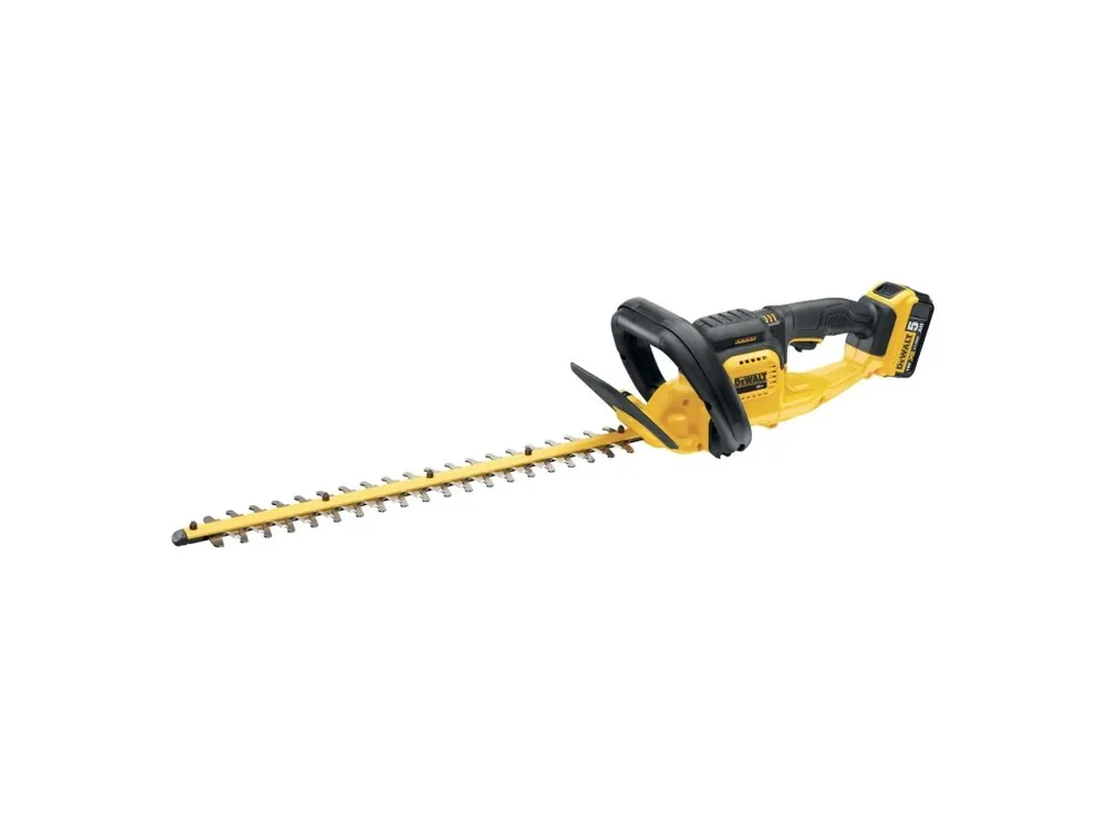 Aku nůžky na živé ploty 18V 5,0Ah Li-Ion DCM563P1 DeWALT