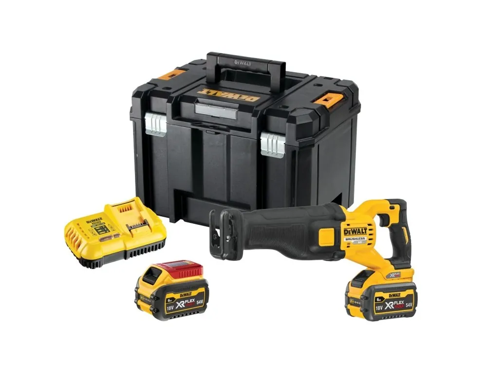 Aku mečová pila 54V 6,0Ah Li-Ion FLEXVOLT DCS389T2 DeWALT